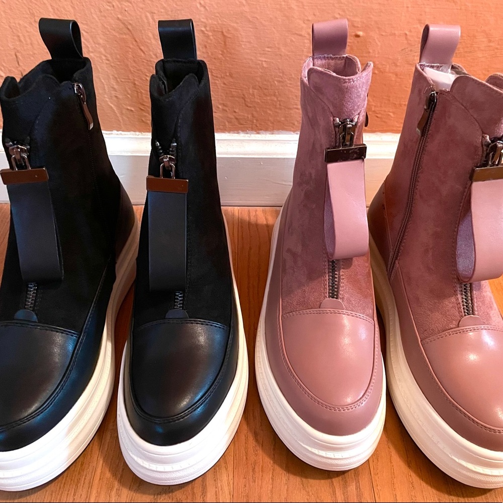 ❤️ NEW Cute Black Color Pair Boots - Picture 9 of 9